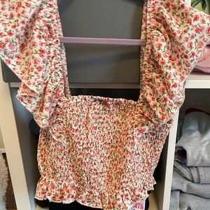 Shein Red Flower Set